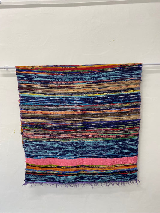 Fabulous Etsy Rag Rug floor Rug L-XL Multicoloured KB474