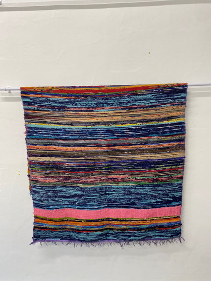Fabulous Etsy Rag Rug floor Rug L-XL Multicoloured KB474