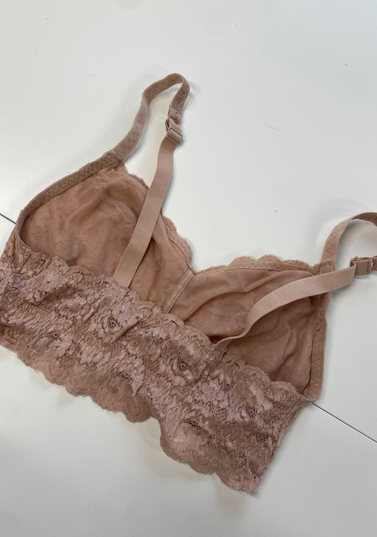 Fabulous Cosabella never say never Bralette UK M Blush Pink KB474
