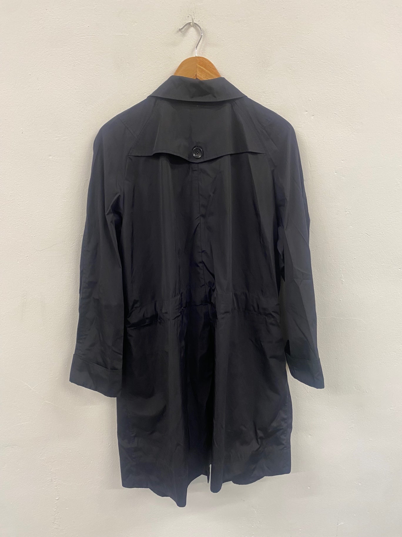 Fabulous Hobbs Navy short Trench coat Saskia  UK16 Navy LM002