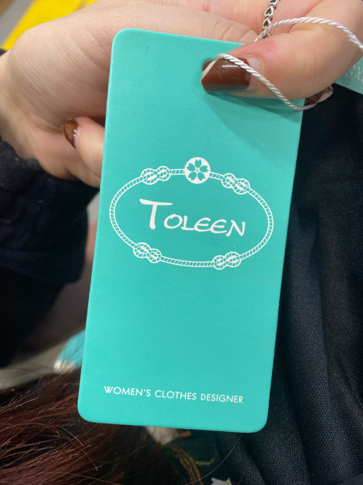 Fabulous Toleen Midi Dress UK 18 Black floral new FH001