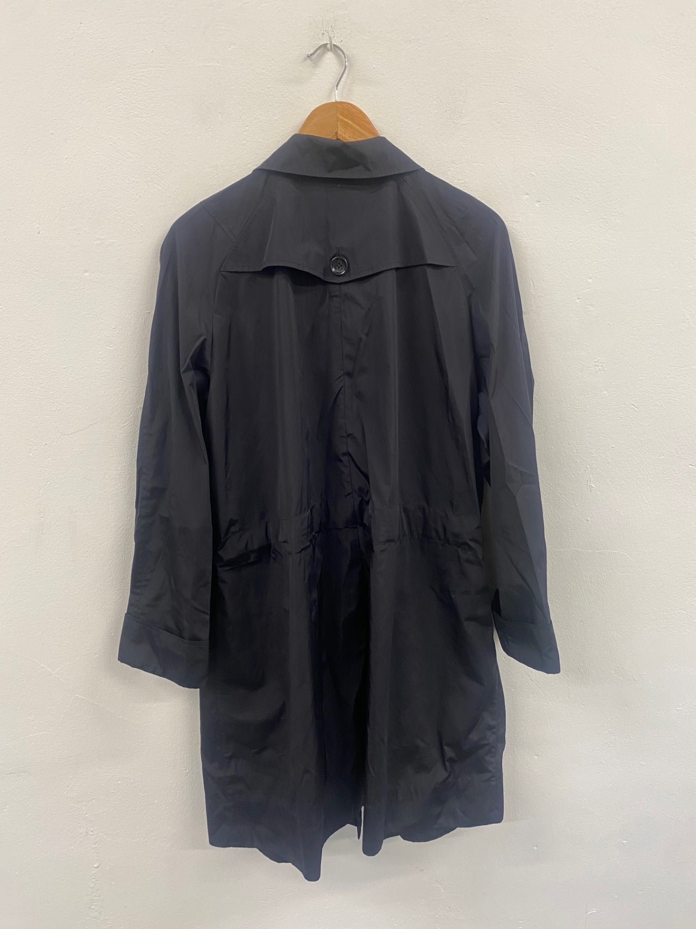 Fabulous Hobbs Navy short Trench coat Saskia  UK16 Navy LM002