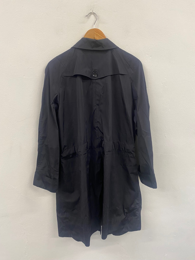 Fabulous Hobbs Navy short Trench coat Saskia  UK16 Navy LM002