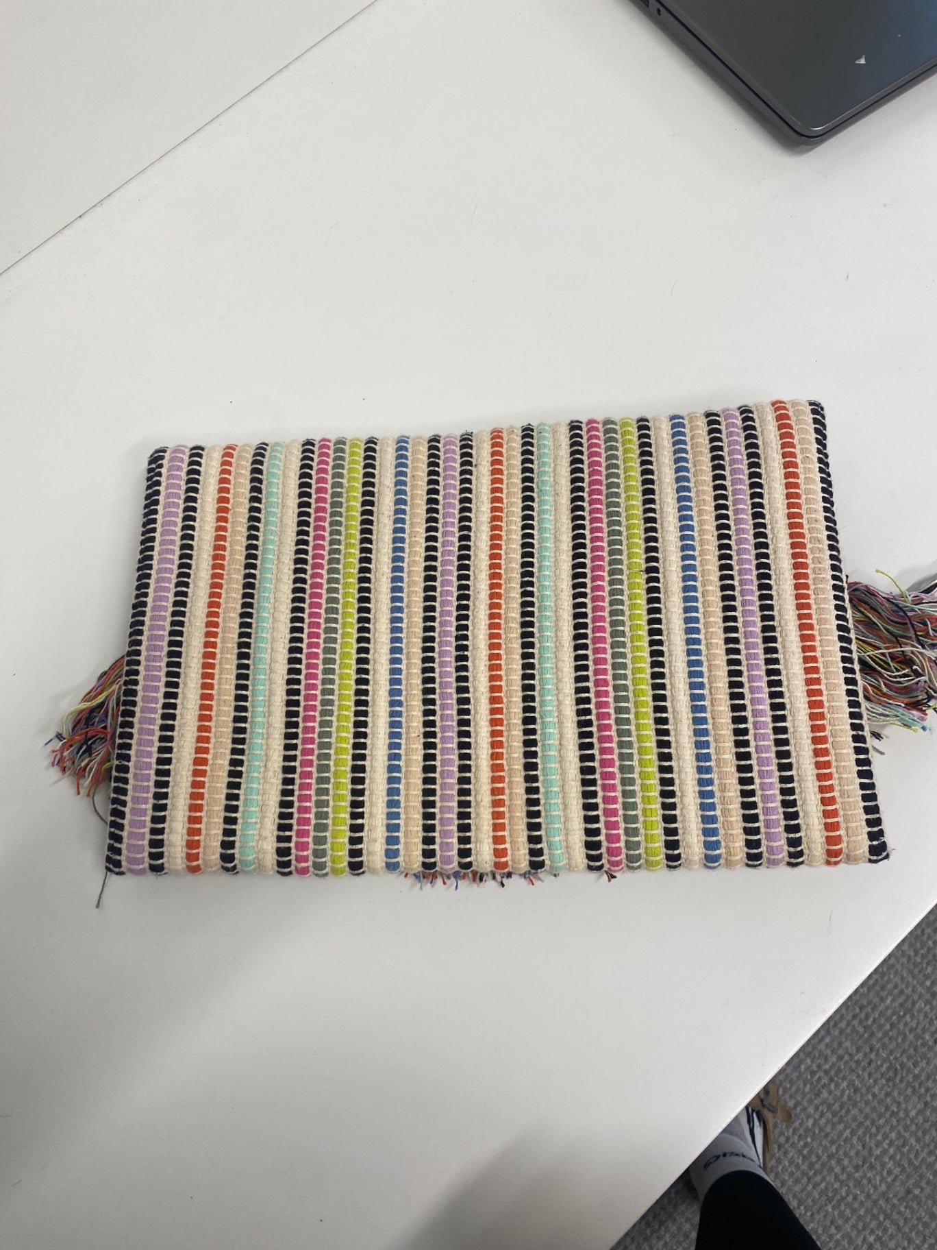 Fabulous Stella & Dot rag tassel Clutch Bag One size Multicolour boho LM004