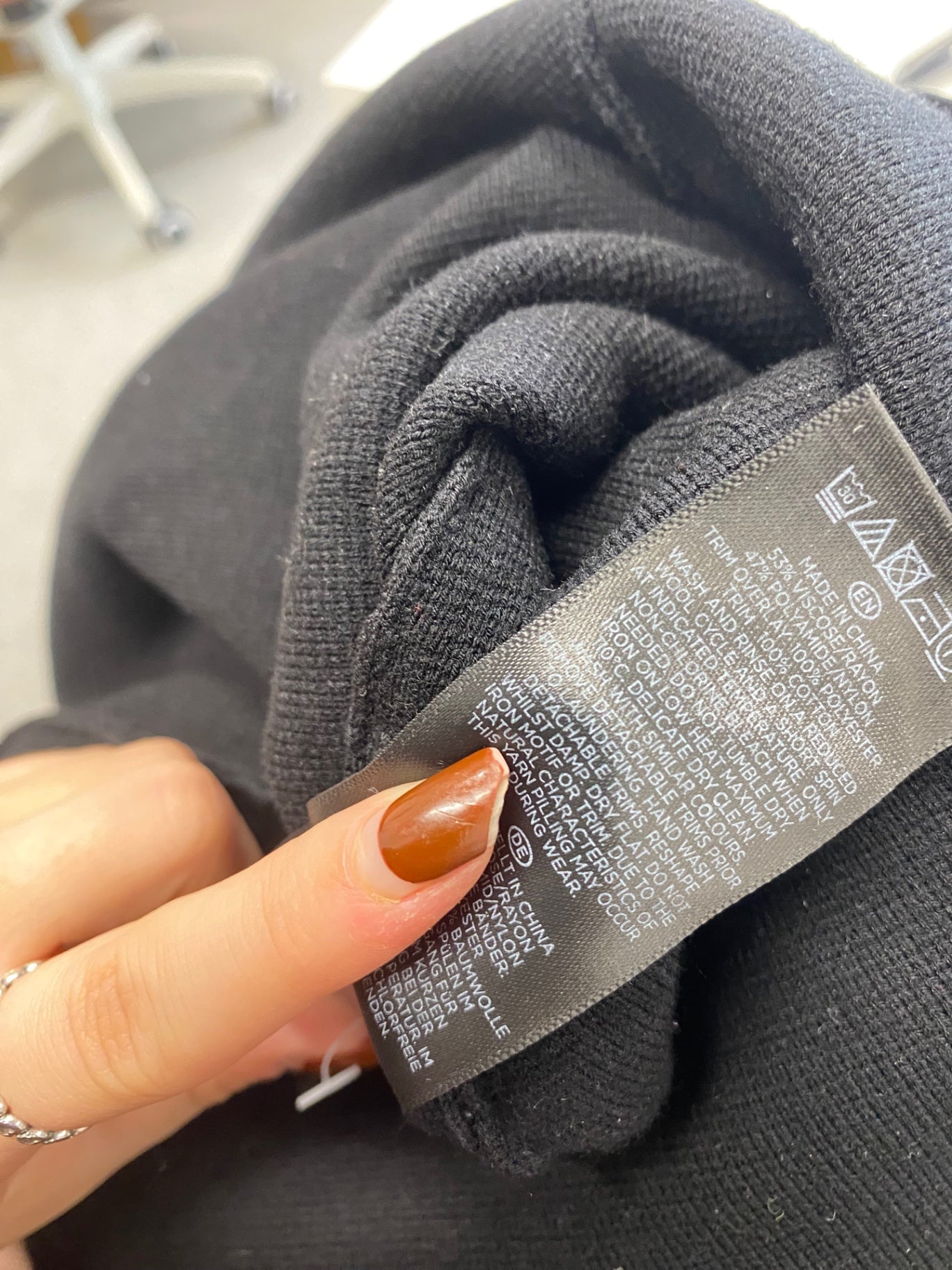 Fabulous Hobbs midi Dress UK 16 Black formal LM004