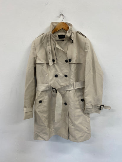 Fabulous Autograph classic Trench Coat Uk14 Beige AS466