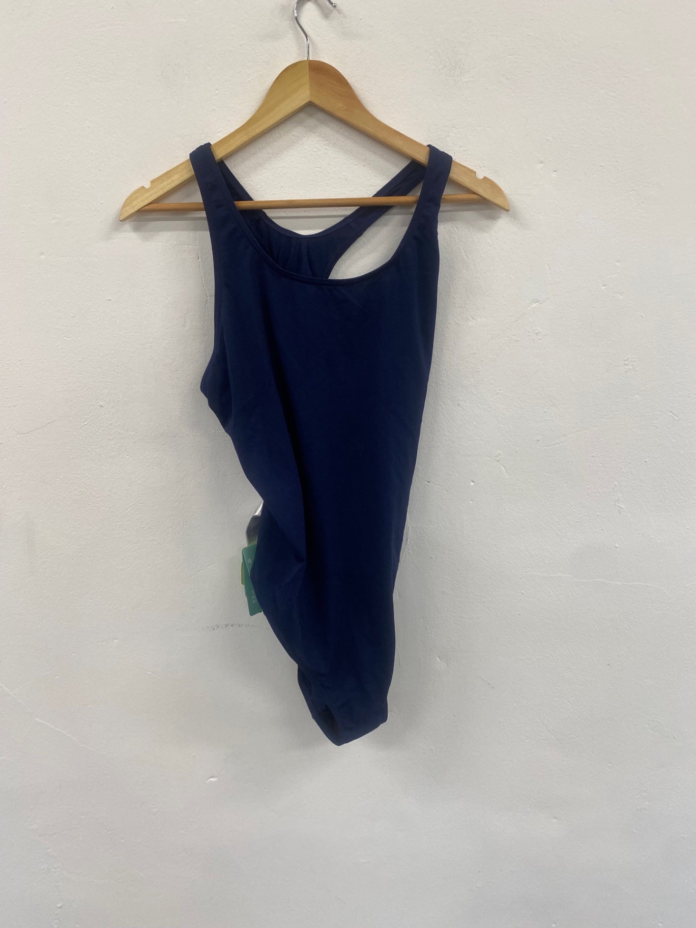 Fabulous Zoggs Ecoblast Swimsuit Uk16 Navy Blue New CS476