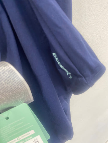 Fabulous Zoggs Ecoblast Swimsuit Uk16 Navy Blue New CS476