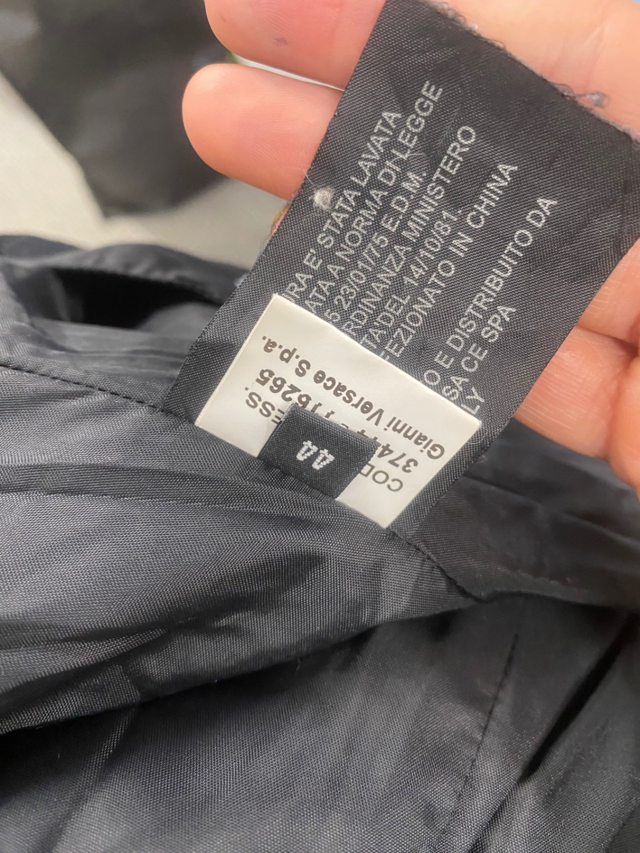 Fabulous vintage Y2K Versace Sport Puffer Coat UK12 Beige Apres GM143