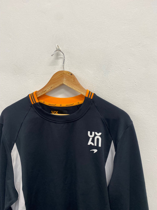 Fabulous McLaren Sweater p60 UK L Black orange CS476