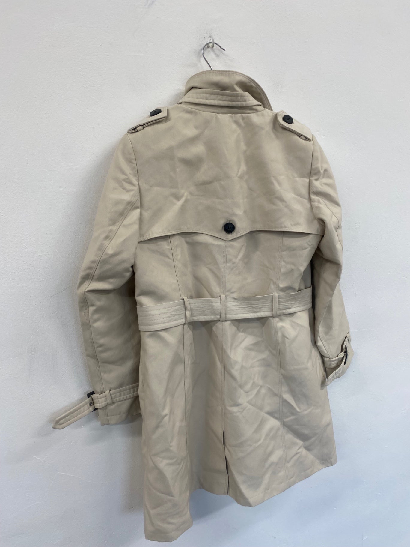 Fabulous Autograph classic Trench Coat Uk14 Beige AS466