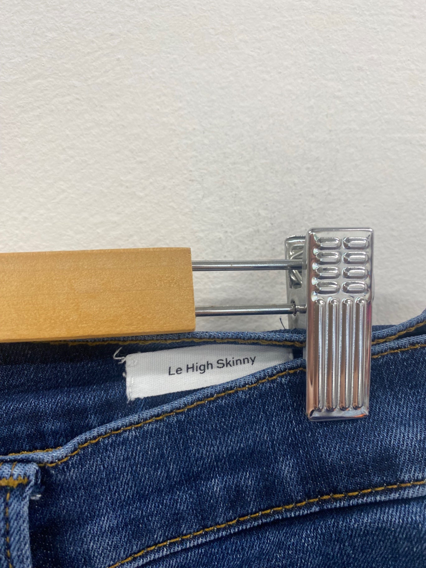 Fabulous FRAME Le High Skinny Jeans 32 Dark Blue CS476