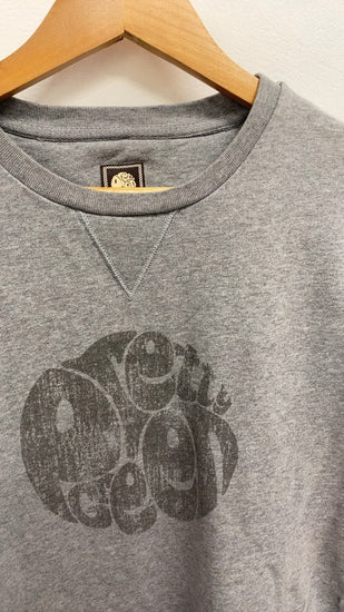 Fabulous Pretty Green Sweater logo sweatshirt S Grey CS476