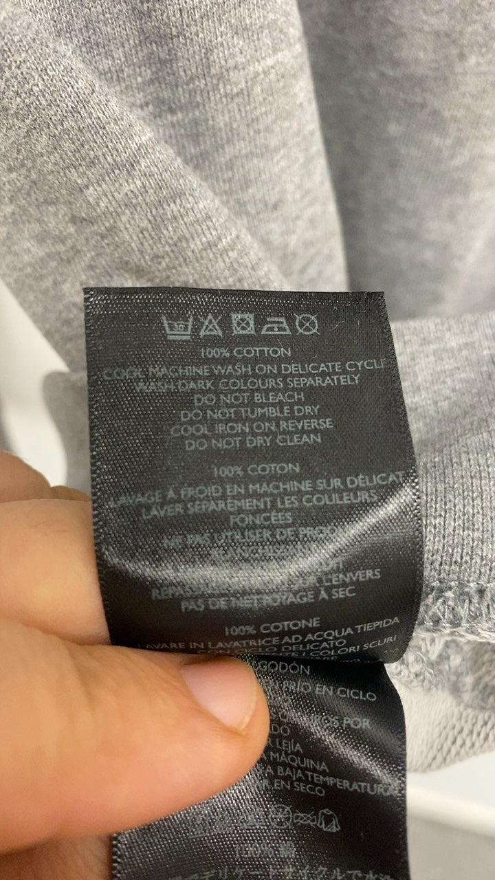 Fabulous Pretty Green Sweater logo sweatshirt S Grey CS476