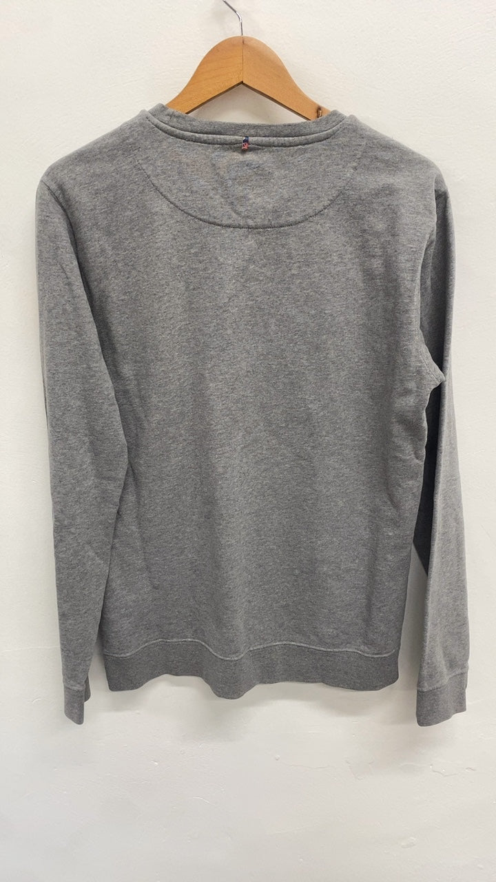 Fabulous Pretty Green Sweater logo sweatshirt S Grey CS476