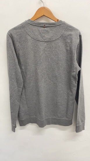 Fabulous Pretty Green Sweater logo sweatshirt S Grey CS476