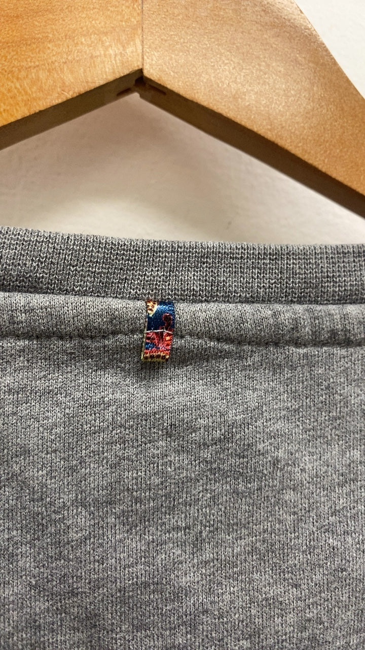 Fabulous Pretty Green Sweater logo sweatshirt S Grey CS476