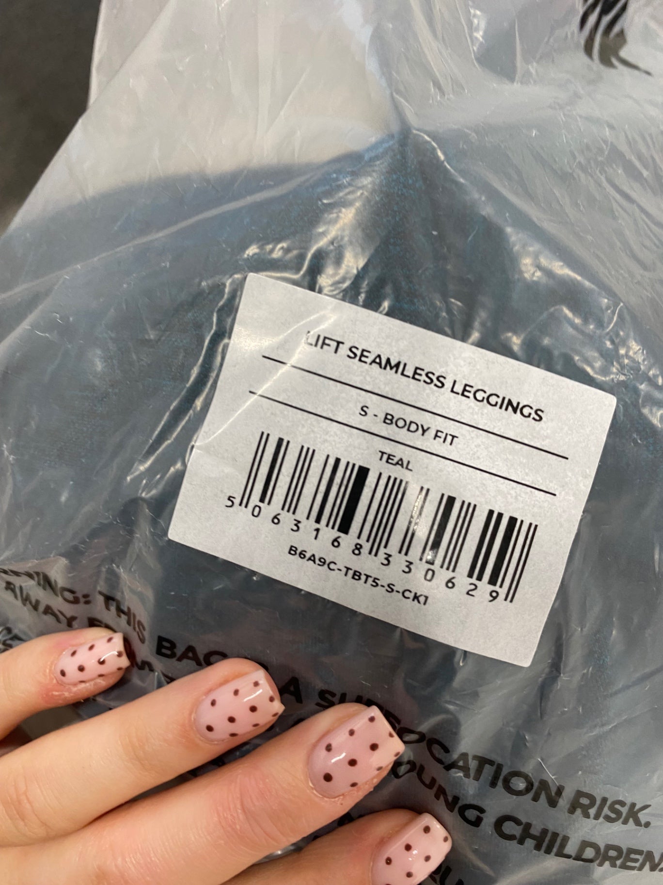 Fabulous Gym shark Leggings UK S Teal seamless cup JM478