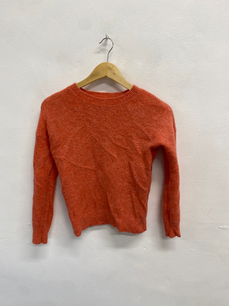 Fabulous MSCH Sweater UK XS Coral alpaca wool JM478