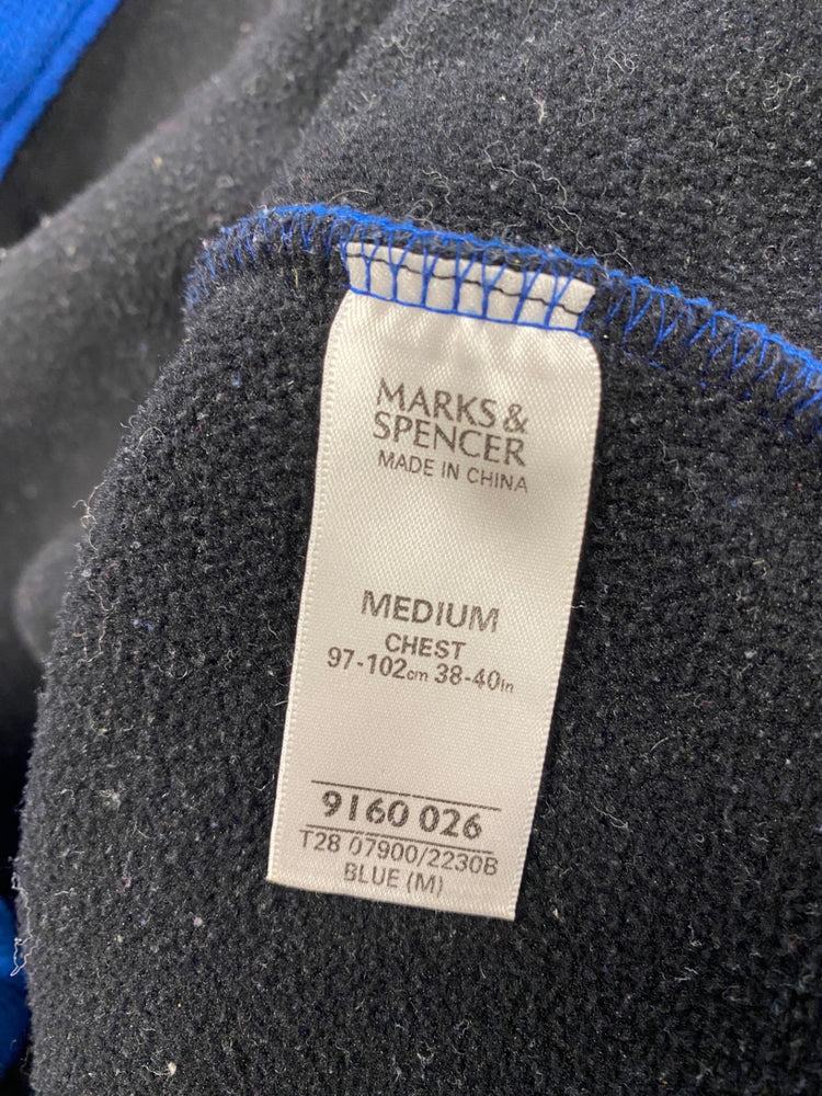 Fabulous Blue Harbour Sweater 38 chest Blue bobbly JM478