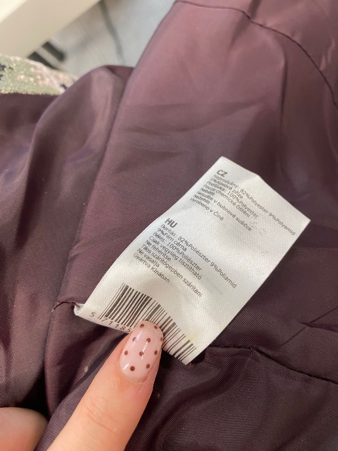 Fabulous Saint Tropez crop Blazer UK XS Multicolor metallic JM478