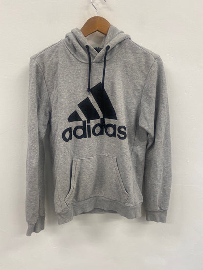 Fabulous Adidas gym fun Hoodie UK XS Grey JM478