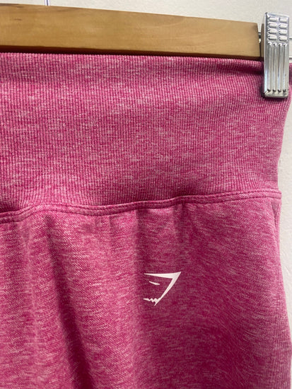 Fabulous Gymshark Pink seamless lift Gym Leggings UKS Pink JM478