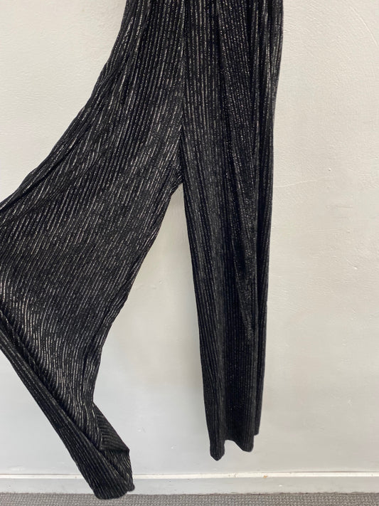 Fabulous TU Jumpsuit UK8 Black with metallic shimmer JM478