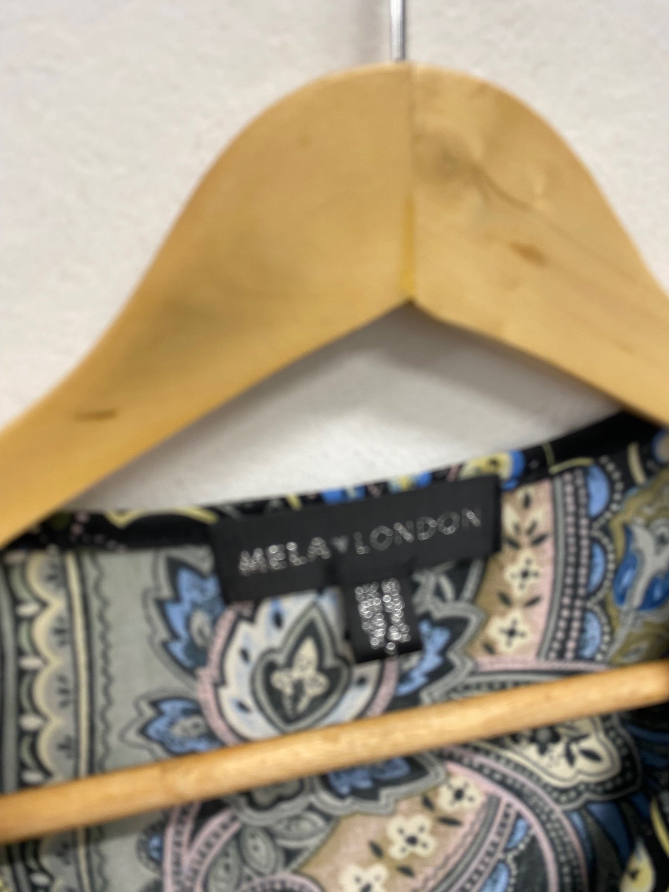 Fabulous Mela london Dress Uk 10 Multicolor paisley JM478