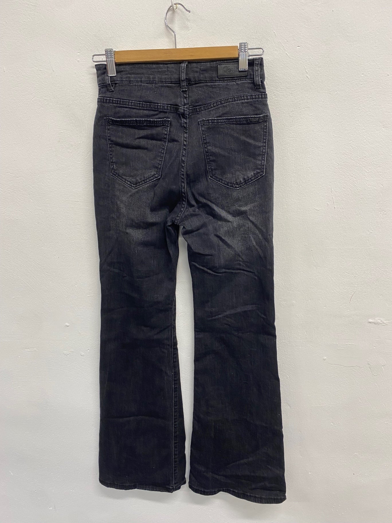 Fabulous Toxik3 Flared jeans UK 8 Dark Grey JM478