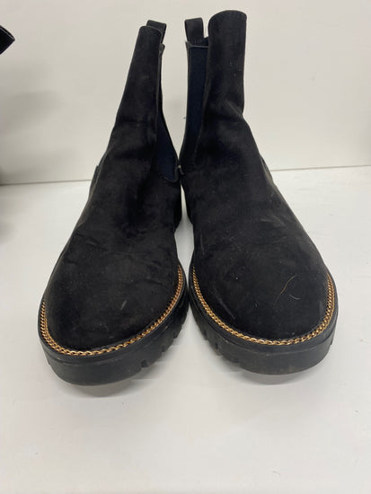 Fabulous F&F chunky ankle Boots UK6 Black MS479