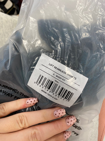 Fabulous Gymshark Gym Shorts UK S Teal seamless JM478