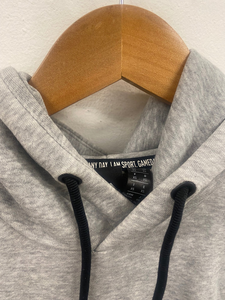 Fabulous Adidas gym fun Hoodie UK XS Grey JM478