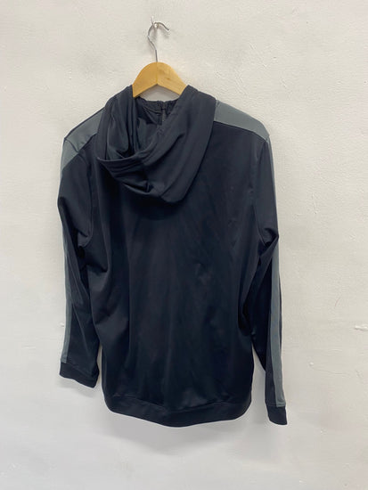 Fabulous Under Armour Hoodie UK L Black zip JM478