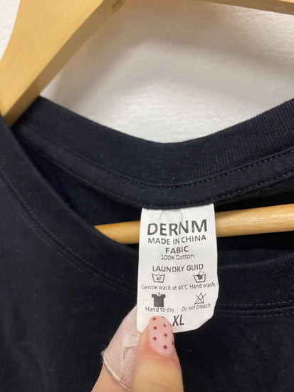 Fabulous Teemill duo T-Shirt UK XL Grey black Printed funny #3 JM478