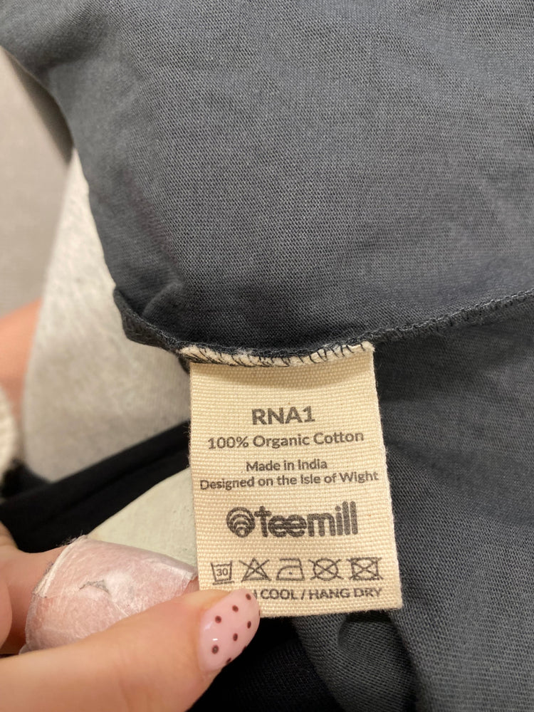 Fabulous Teemill duo T-Shirt UK XL Grey black Printed funny #3 JM478