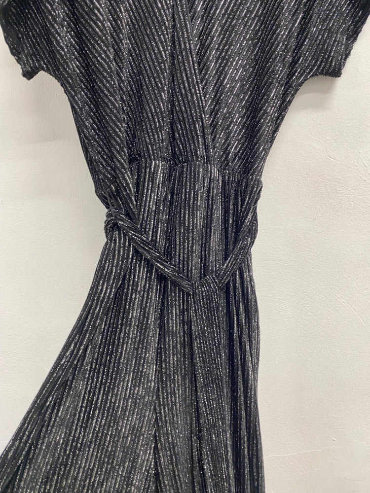 Fabulous TU Jumpsuit UK8 Black with metallic shimmer JM478