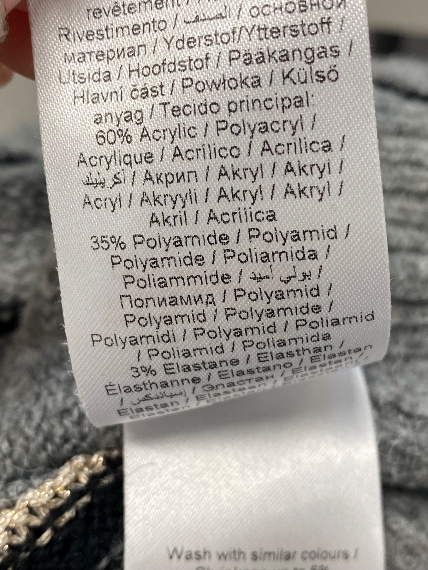 Fabulous Saint Tropez Sweater UK XS Grey striped JM478