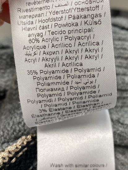 Fabulous Saint Tropez Sweater UK XS Grey striped JM478