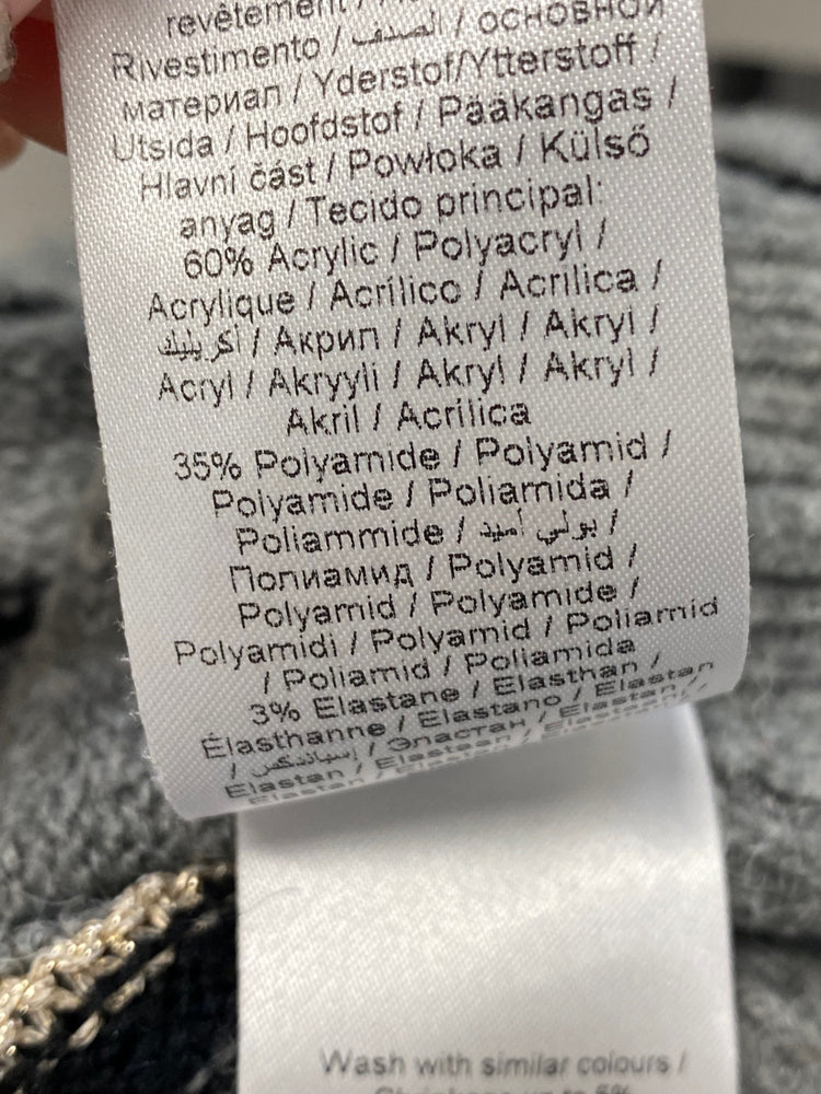 Fabulous Saint Tropez Sweater UK XS Grey striped JM478