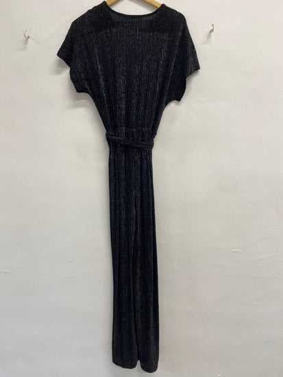 Fabulous TU Jumpsuit UK8 Black with metallic shimmer JM478
