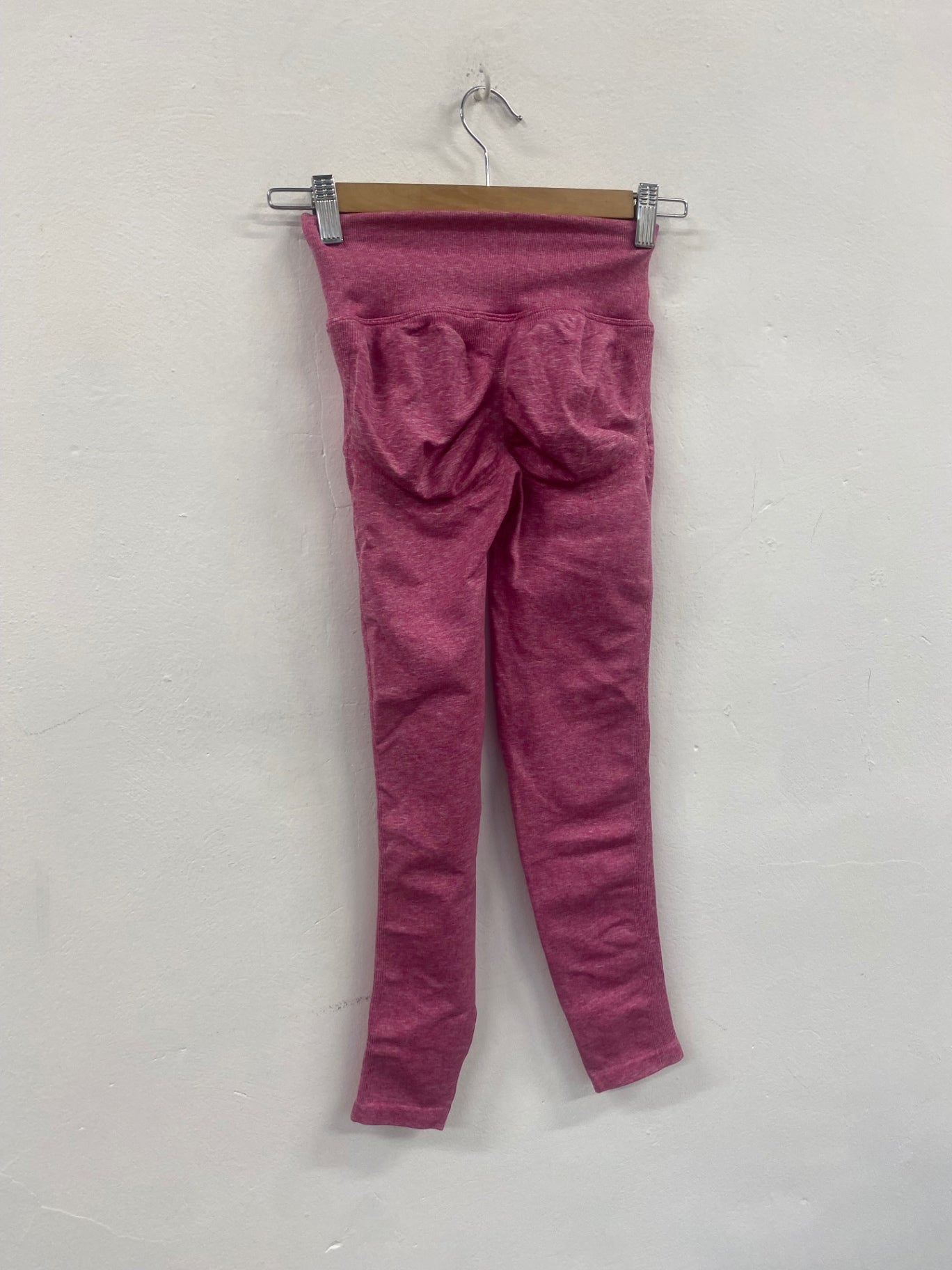 Fabulous Gymshark Pink seamless lift Gym Leggings UKS Pink JM478