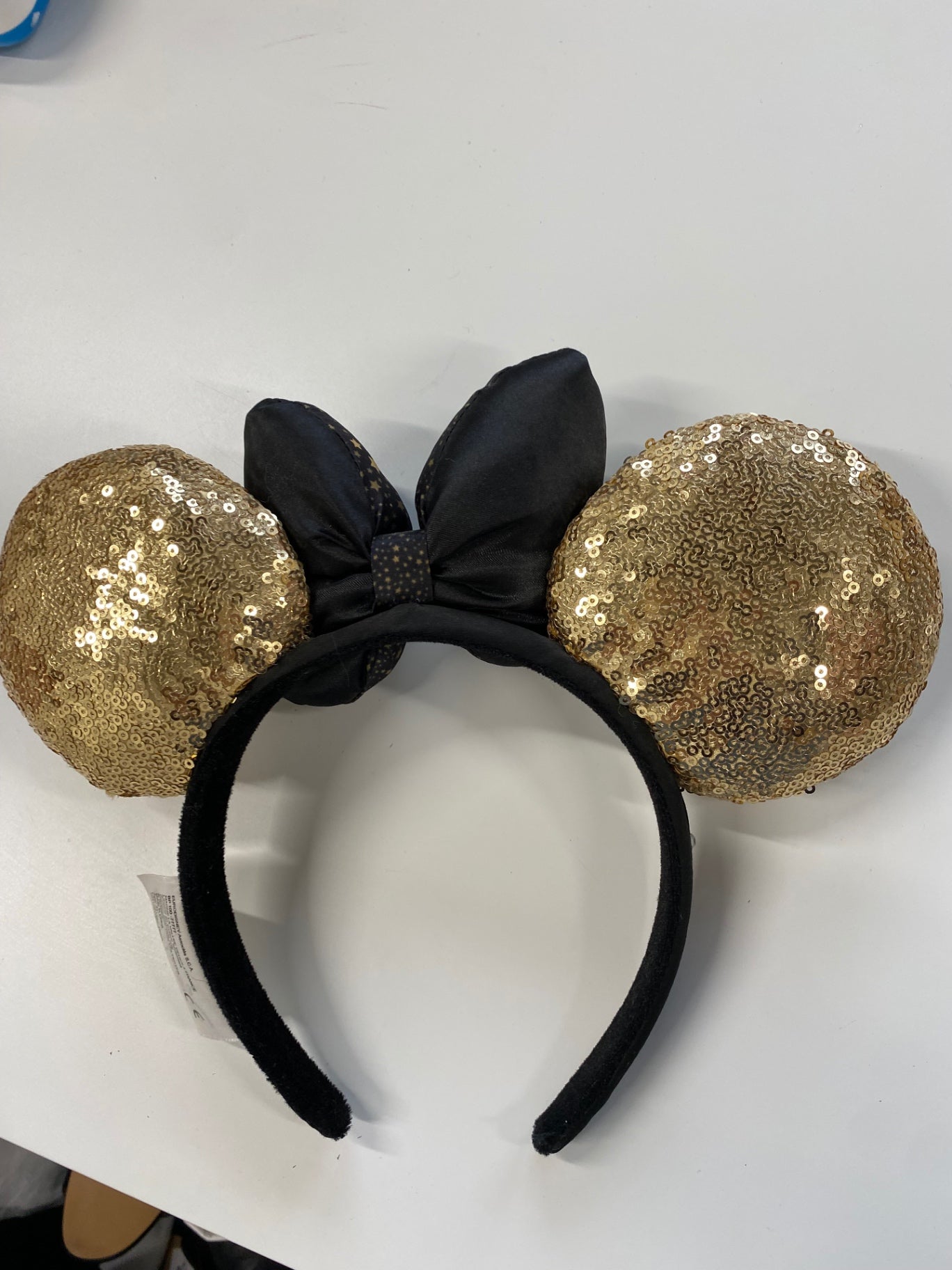 Fabulous Disneyland Paris Headband One size Black and Gold MS479