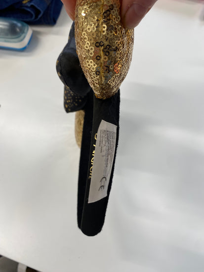 Fabulous Disneyland Paris Headband One size Black and Gold MS479