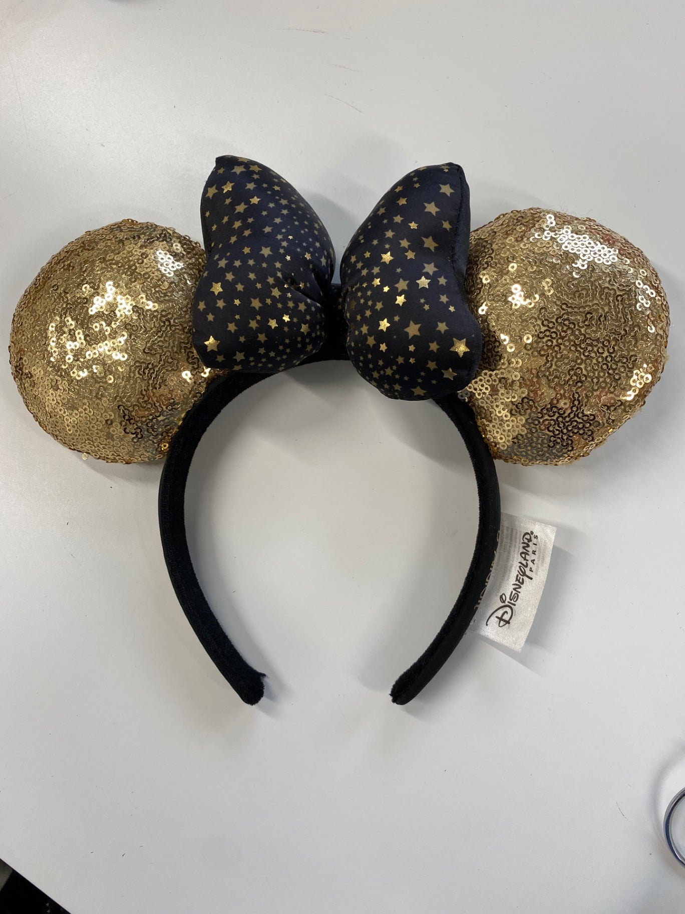 Fabulous Disneyland Paris Headband One size Black and Gold MS479
