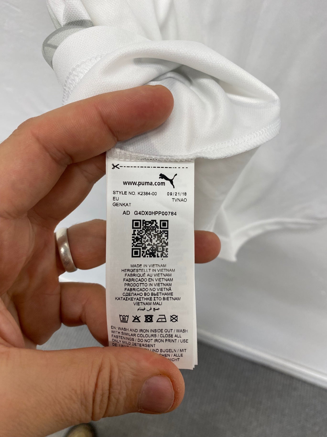 Rare Dundee fc 3rd strip 2018/19 ssafa Royal Scots Dragoons S/S MS479