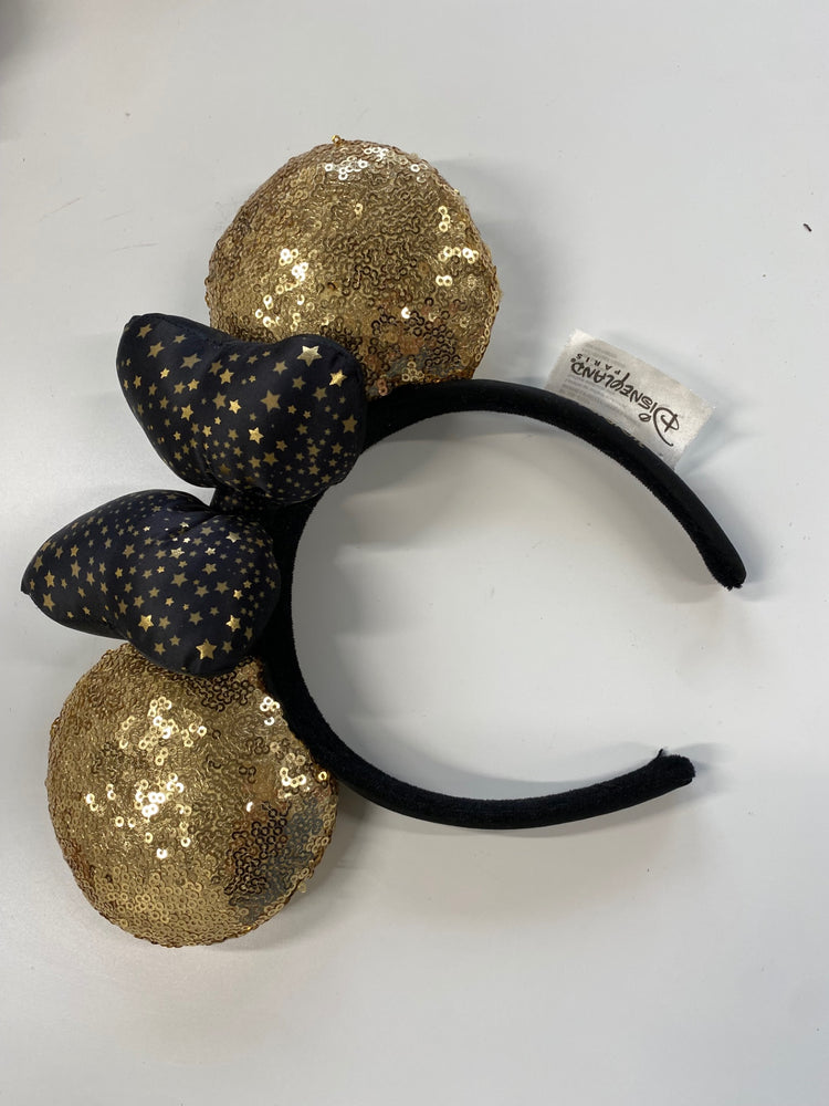 Fabulous Disneyland Paris Headband One size Black and Gold MS479