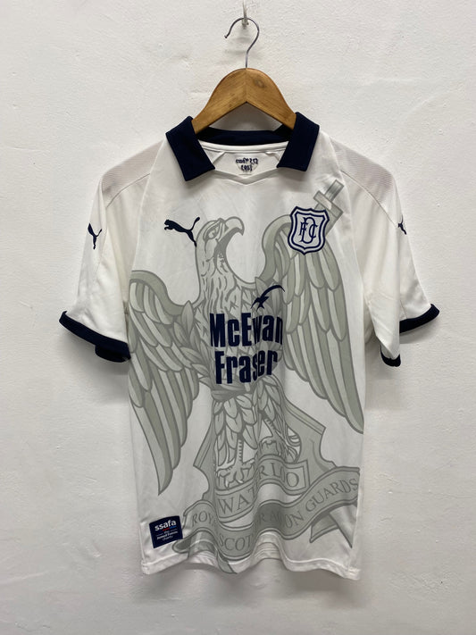 Rare Dundee fc 3rd strip 2018/19 ssafa Royal Scots Dragoons S/S MS479