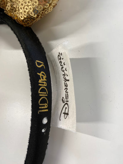 Fabulous Disneyland Paris Headband One size Black and Gold MS479
