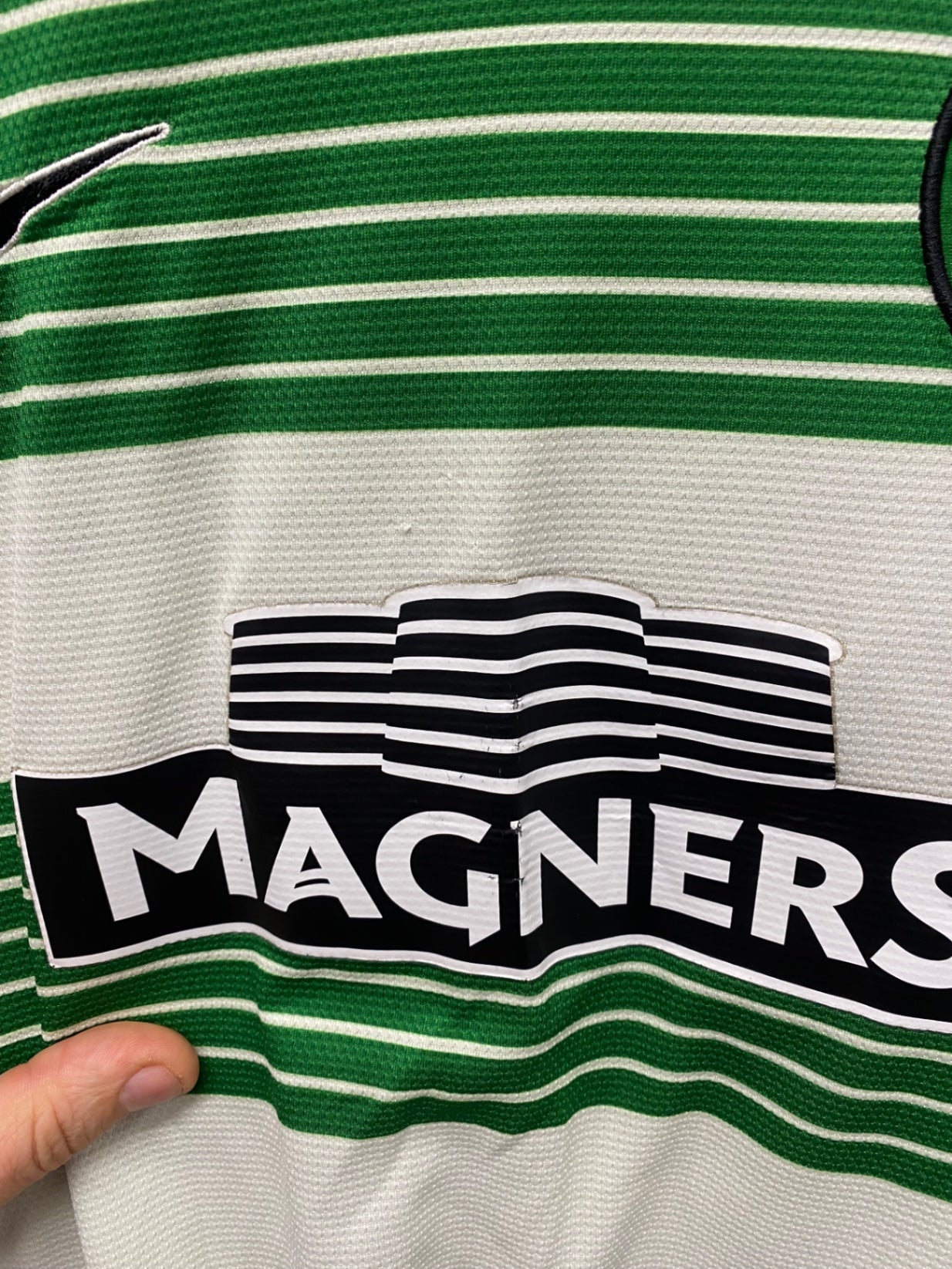Celtic FC 2013/14 2014/15 home strip Smudge Smith short sleeve MS479